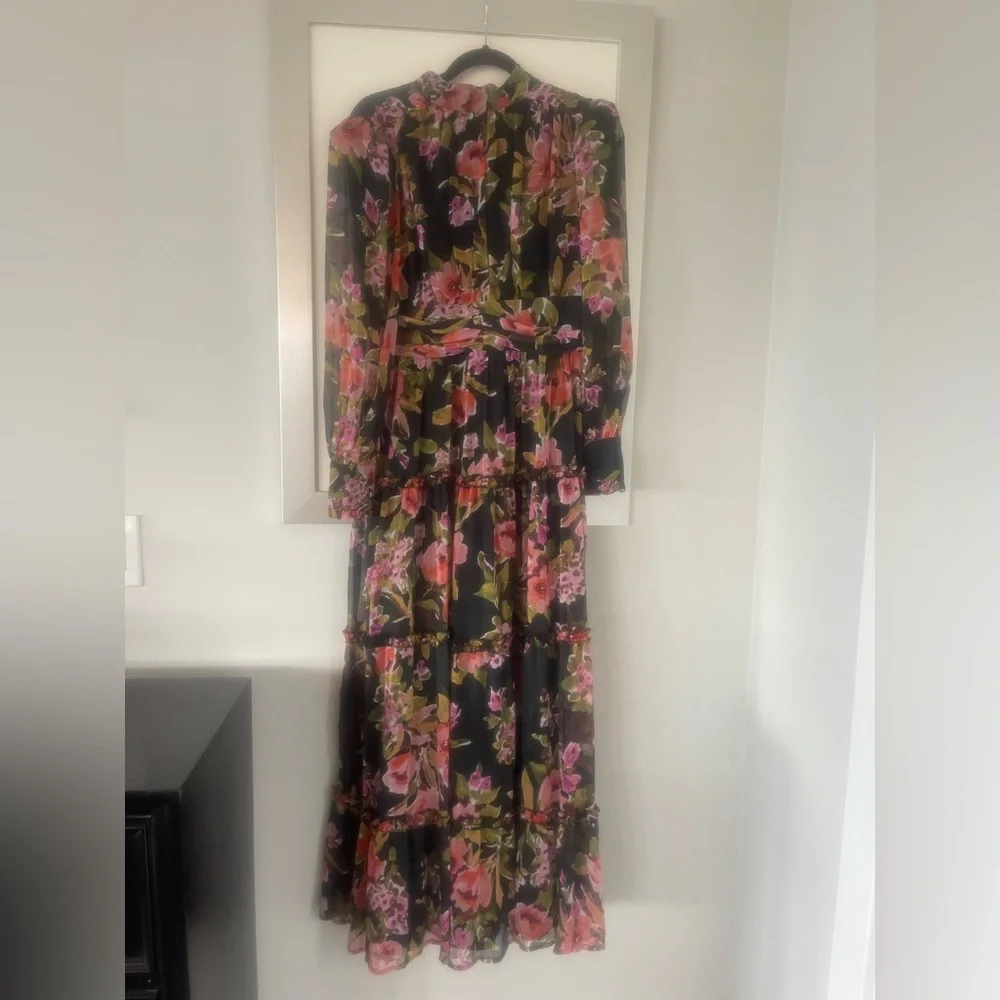 Aqua by Bloomingdales floral open-back maxi 🌺 - Picture 5 of 11